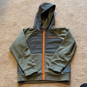 EUC Columbia Fleece with hood